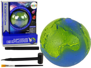 Kaevekomplekt Lean Toys Planeet maa, 7 cm hind ja info | Arendavad mänguasjad | kaup24.ee