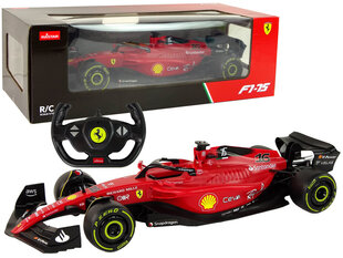 Rc võidusõiduauto Ferrari F1 Rastar, punane hind ja info | Poiste mänguasjad | kaup24.ee