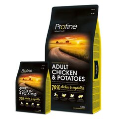 Profine Dog с курицей и картофелем Adult Chicken & Potatoes, 3 кг цена и информация |  Сухой корм для собак | kaup24.ee