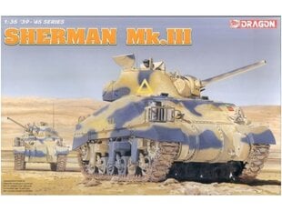 йСклеиваемая модель Dragon Sherman Mk.III, 1/35, 6313 цена и информация | Конструкторы и кубики | kaup24.ee