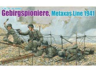 Konstruktor Dragon - Gebirgspioniere Metaxas Line 1941 + Bonus Parts, 1/35, 6538 цена и информация | Конструкторы и кубики | kaup24.ee