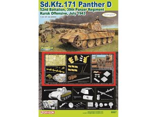 Konstruktor Dragon - Sd.Kfz.171 Panther D 52nd Battalion, 1/35, 6867 hind ja info | Klotsid ja konstruktorid | kaup24.ee
