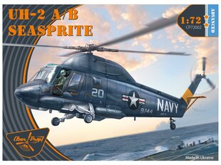Konstruktor Clear Prop! - Kaman UH-2 A/B Seasprite, 1/72, CP72002 hind ja info | Klotsid ja konstruktorid | kaup24.ee