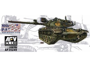 Сборная пластиковая модель. AFV Club - M60A3/TTS Main Battle Tank, 1/35, 35249 цена и информация | Конструкторы и кубики | kaup24.ee