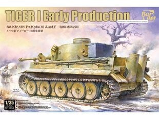 Сборная пластиковая модель. Border Model - Tiger I Early Production Battle Of Kharkov, 1/35, BT-034 цена и информация | Конструкторы и кубики | kaup24.ee