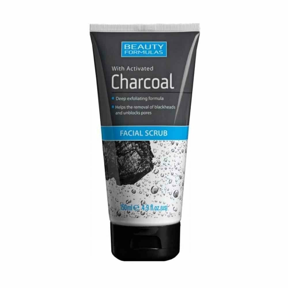 Näokoorija aktiivsöega Beauty Formulas Charcoal Peeling 150 ml hind ja info | Näopuhastusvahendid | kaup24.ee