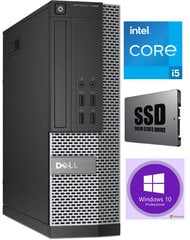 7020 SFF i5-4570 8GB 120GB SSD Windows 10 Professional hind ja info | Lauaarvutid | kaup24.ee