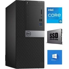 7040 MT i5-6400 4GB 120GB SSD Windows 10 Professional Стационарный компьютер цена и информация | Стационарные компьютеры | kaup24.ee