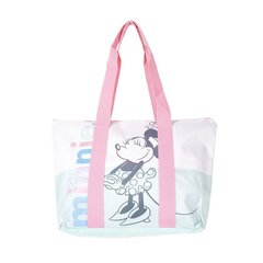 Пляжная сумка Minnie Mouse Розовый Зеленый (47 x 33 x 15 cm) цена и информация | Женские сумки | kaup24.ee