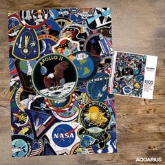 Pusle Aquarius NASA Mission 51 x 71 cm 1000tk hind ja info | Arendavad mänguasjad | kaup24.ee