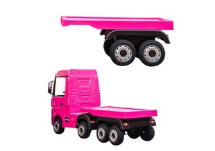 Haagis HL358 Mercedes Actros elektriautole, roosa hind ja info | Poiste mänguasjad | kaup24.ee