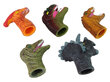 Sõrmenukkude komplekt Dinosaurused Lean Toys, 5-osaline hind ja info | Tüdrukute mänguasjad | kaup24.ee