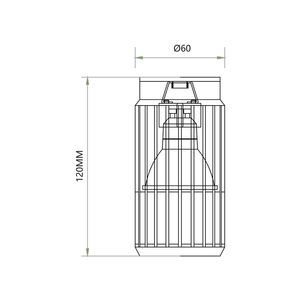 Milagro laevalgusti Vertical ML0292 hind ja info | Laelambid | kaup24.ee