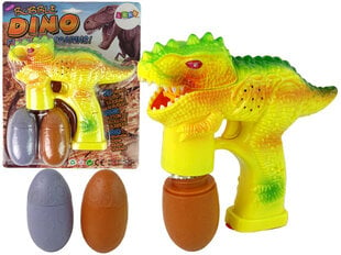 Muilo burbulų aparatas Dinozauras su 2 kiaušiniais цена и информация | Игрушки для песка, воды, пляжа | kaup24.ee