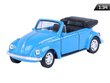 Volkswagen Beetle, Convertible 1:34, Welly цена и информация | Mudelautode kollektsioneerimine | kaup24.ee