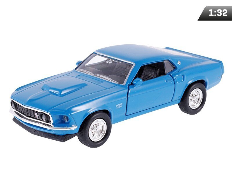 1969 Ford Mustang Boss 429, 1:34, Welly hind ja info | Mudelautode kollektsioneerimine | kaup24.ee