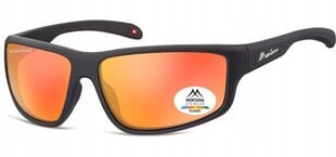 Spordiprillid Montana UV400 SP313D, must/oranž цена и информация | Спортивные очки | kaup24.ee