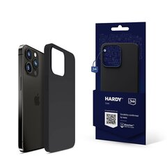 Apple iPhone 15 Pro Max - 3mk Hardy Silicone MagCase, hall hind ja info | Telefoni kaaned, ümbrised | kaup24.ee