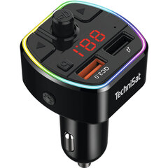 Technisat Digicar 4 BT Bluetooth USB-auto FM-saatja hind ja info | FM modulaatorid, FM trasmitterid | kaup24.ee