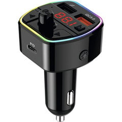 Автомобильный FM-трансмиттер TechniSat Digicar 4 BT Bluetooth USB цена и информация | Technisat Автотовары | kaup24.ee