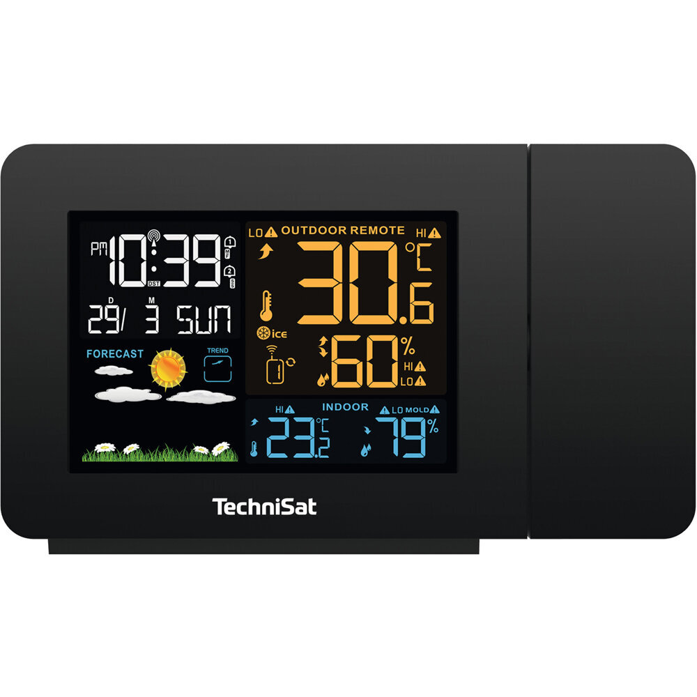 Technisat meteoroloogiajaama Imeteo P1 anduriprojektor hind ja info | Ilmajaamad, termomeetrid | kaup24.ee