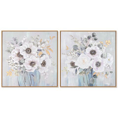 Maal Home ESPRIT Shabby Chic Vaas 70 x 3,5 x 70 cm (2 Ühikut) - hind ja info | Seinapildid | kaup24.ee