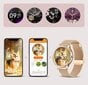 Zaxer ZI58 Gold/Pink hind ja info | Nutikellad (smartwatch) | kaup24.ee