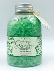 Vannisool Green Garden Aloe Vera Bath Salt, 600 g цена и информация | Масла, гели для душа | kaup24.ee