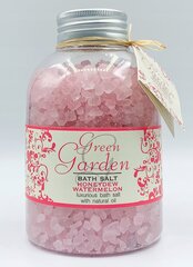 Vannisool Green Garden Bath Salt Honeydew & Watermelon, 600 g hind ja info | Dušigeelid, õlid | kaup24.ee