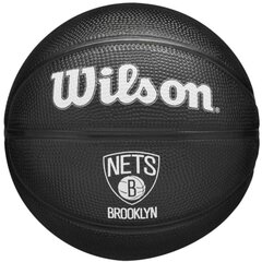 Korvpallipall Wilson Team Tribute Brooklyn Nets Mini Ball Jr. WZ4017604XB, suurus 3 цена и информация | Баскетбольные мячи | kaup24.ee