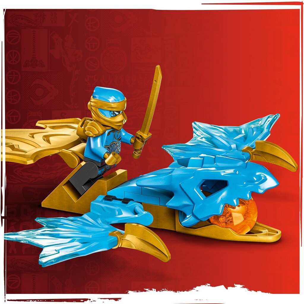 71802 Lego® Ninjago Nya tõusva draakoni rünnak цена и информация | Klotsid ja konstruktorid | kaup24.ee