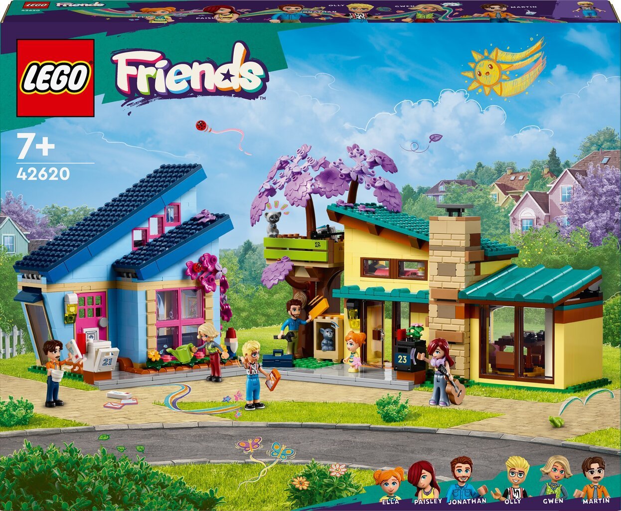 42620 LEGO® Friends Дом семей Олио и Пейзле цена | kaup24.ee