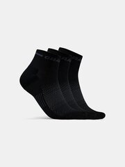 Носки Craft Core Dry Mid Socks 3-Pack 1910637-999-46/48 цена и информация | Женские носки из ангорской шерсти | kaup24.ee
