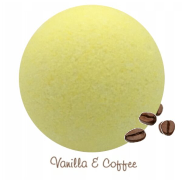 Vannipall Green Garden Bath Fizz Vanilla & Coffee, 160 g hind ja info | Dušigeelid, õlid | kaup24.ee