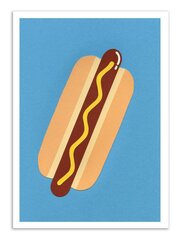 Plakat American Hot-dog 50 x 70 cm hind ja info | Seinapildid | kaup24.ee