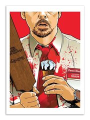 Плакат  Shaun of the dead 30 x 40 cm цена и информация | Картины, живопись | kaup24.ee