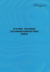 Konstruktsiooni tehniline pass, lisa 1, A4, 8 lehte цена и информация | Тетради и бумажные товары | kaup24.ee