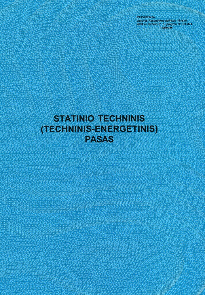 Konstruktsiooni tehniline pass, lisa 1, A4, 8 lehte hind ja info | Vihikud, märkmikud ja paberikaubad | kaup24.ee