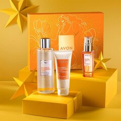 Näohooldustoodete komplekt C-vitamiiniga Avon Anew Gift: seerum 30ml, toonik 200ml, kooriv koorija 75ml hind ja info | Näoõlid, seerumid | kaup24.ee