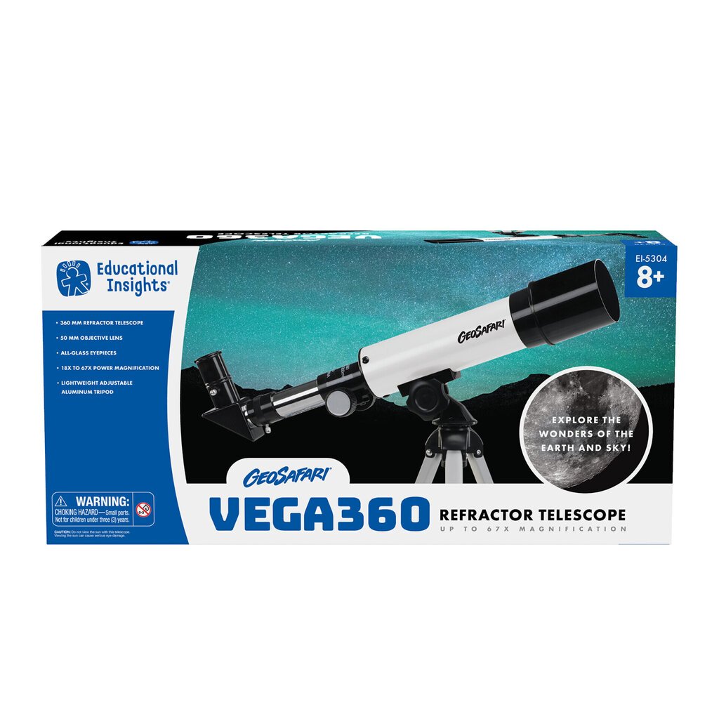 Teleskoop GeoSafari® Vega 360° hind ja info | Mikroskoobid ja teleskoobid | kaup24.ee