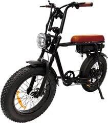 Электровелосипед Tourwheel T6, 20", черный, 350 Вт, 17,5 Ач цена и информация | Электровелосипеды | kaup24.ee