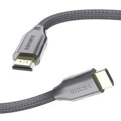 Высокоскоростной 8K HDMI-кабель BOMENYA, 60HZ, 8 м, серый цена и информация | Кабели и провода | kaup24.ee