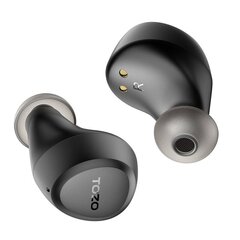 Earbuds TWS TOZO Agile Dots Black цена и информация | Наушники | kaup24.ee