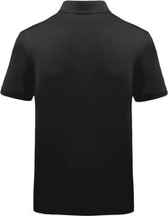 Мужская рубашка поло SwissWell, черная  цена и информация | Meeste T-särgid | kaup24.ee