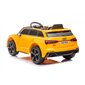 Laste ühekohaline elektriauto Audi RS6, kollane цена и информация | Laste elektriautod | kaup24.ee