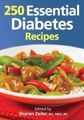 250 Essential Diabetes Recipes цена и информация | Книги рецептов | kaup24.ee