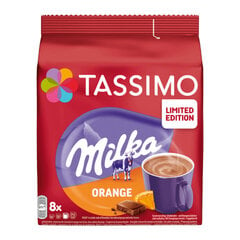 Tassimo kakaokapslid Milka Orange Hot Choco Limited Edition, 8 tk цена и информация | Кофе, какао | kaup24.ee