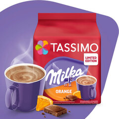 Tassimo kakaokapslid Milka Orange Hot Choco Limited Edition, 8 tk цена и информация | Кофе, какао | kaup24.ee