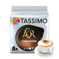 Tassimo kohvikapslid L’OR Cappuccino, 8 tk цена и информация | Кофе, какао | kaup24.ee