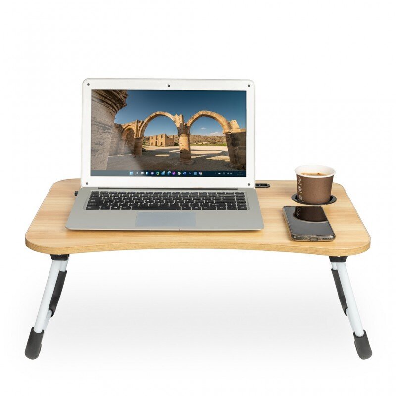Kokkupandav sülearvuti laud цена и информация | Arvutilauad, kirjutuslauad | kaup24.ee